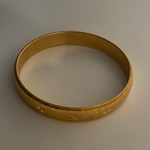 Load image into Gallery viewer, 1970/80s Vintage Monet Gold Tone Star Bangle
