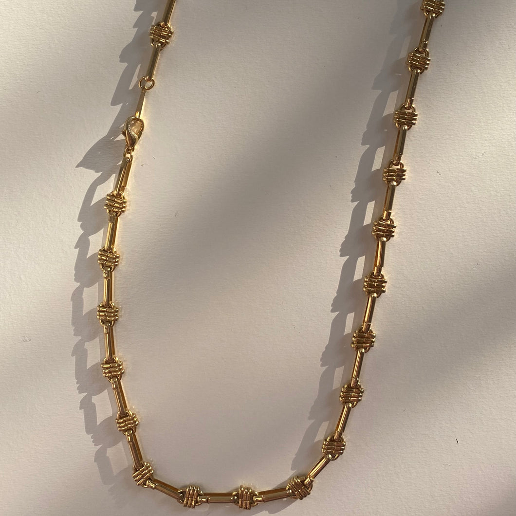 Pre-loved Gold Tone Link Chain