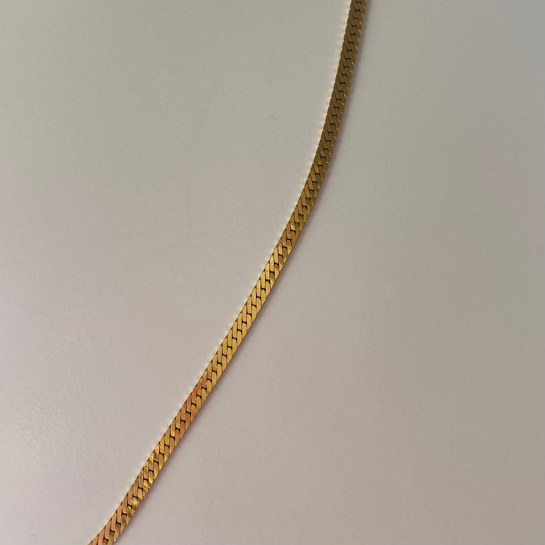 1980s -1990s Vintage Monet Herringbone Chain