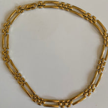 Load image into Gallery viewer, 1980s Vintage Monet Gold Tone Panther Link Chain
