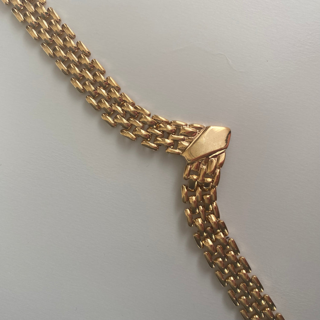 1980s Style V Panther Chain