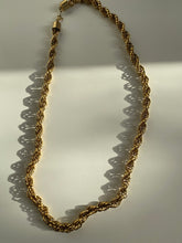 Load image into Gallery viewer, Vintage Trifari Gold Tone Rope Chain
