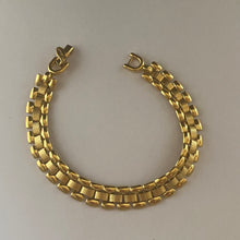 Load image into Gallery viewer, 1990s Vintage Gold Tone Monet Panther Bracelet
