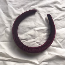 Load image into Gallery viewer, Padded velvet headband
