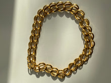 Load image into Gallery viewer, 1980s Vintage Napier Gold Tone Double Link Chain
